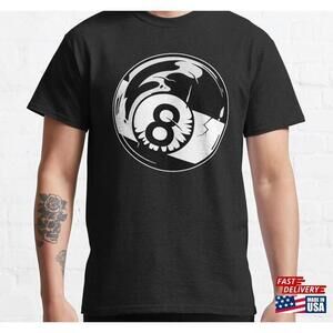 Billiard Black Ball Classic Tshirt